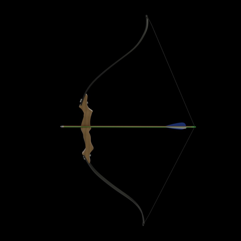 Recurve Bow and Arrow preview image 1